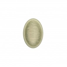 Cabochon Polaris oval, olivgrün, 10x13mm